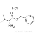 Hidrocloruro de éster bencílico de L-valina CAS 2462-34-2